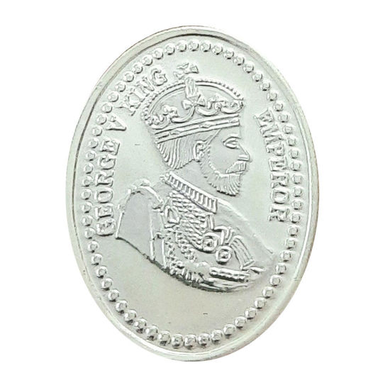 Fine silver Oval Shape Vintage Design  Coin 10 grams