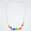 Multi Color Flower necklace set for cute little girls