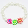 Multi Color Flower necklace set for cute little girls
