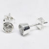 Picture of Kids solitaire studs in 925 Silver & American Diamonds