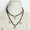 Kundan Meena Double Layer Princess necklace for girls