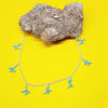 Picture of Fine Look Silver Anklet with Sleeping Beauty Turquoise