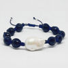 Super Stylish Baroque Pearl Bracelet with knotting pattern