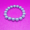 Light Grey Pearl Bead Bracelet